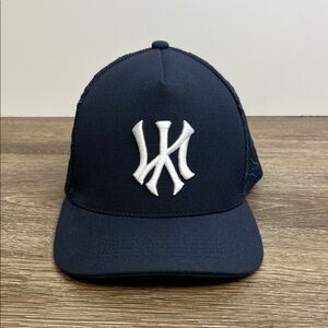 🔥 NY Yankees Snapback Hat PREVAIL Los Angeles Streetwear Embroidered Mesh 🔥